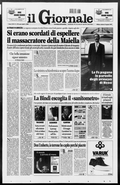 Il giornale : quotidiano del mattino